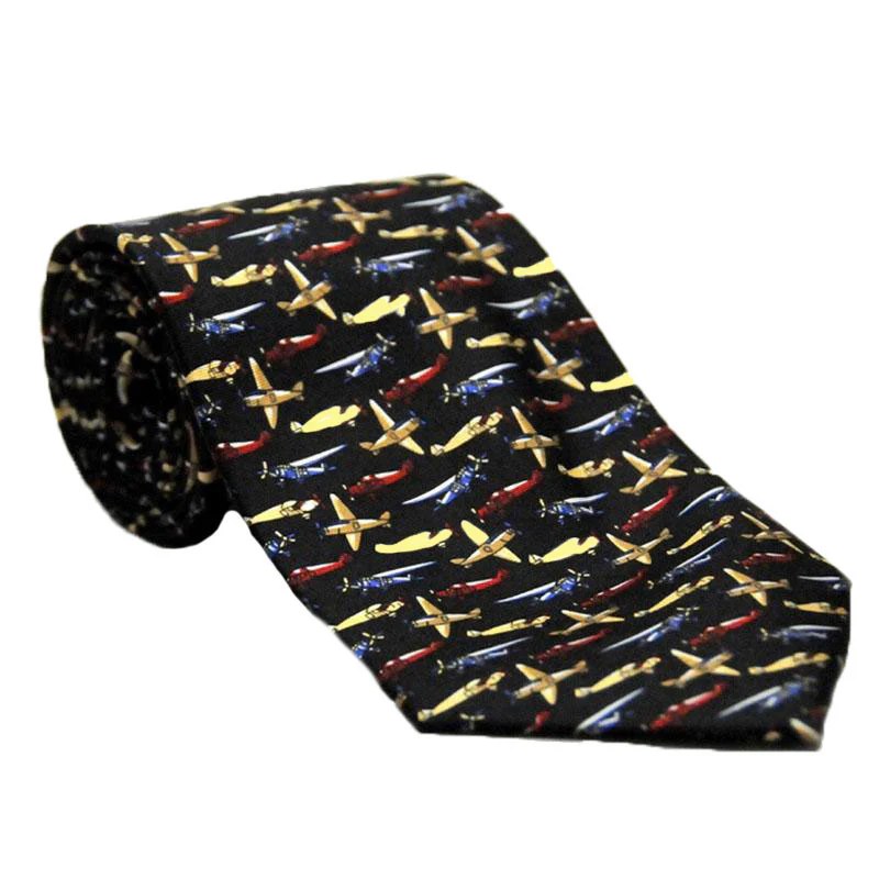 Aero Phoenix - Silk Twill Airplane Tie - Image 4