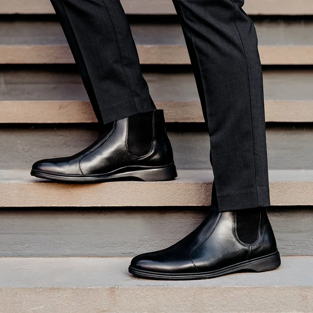 Amberjack Chelsea Obsidian Pilot Boot for Aviators - Image 6