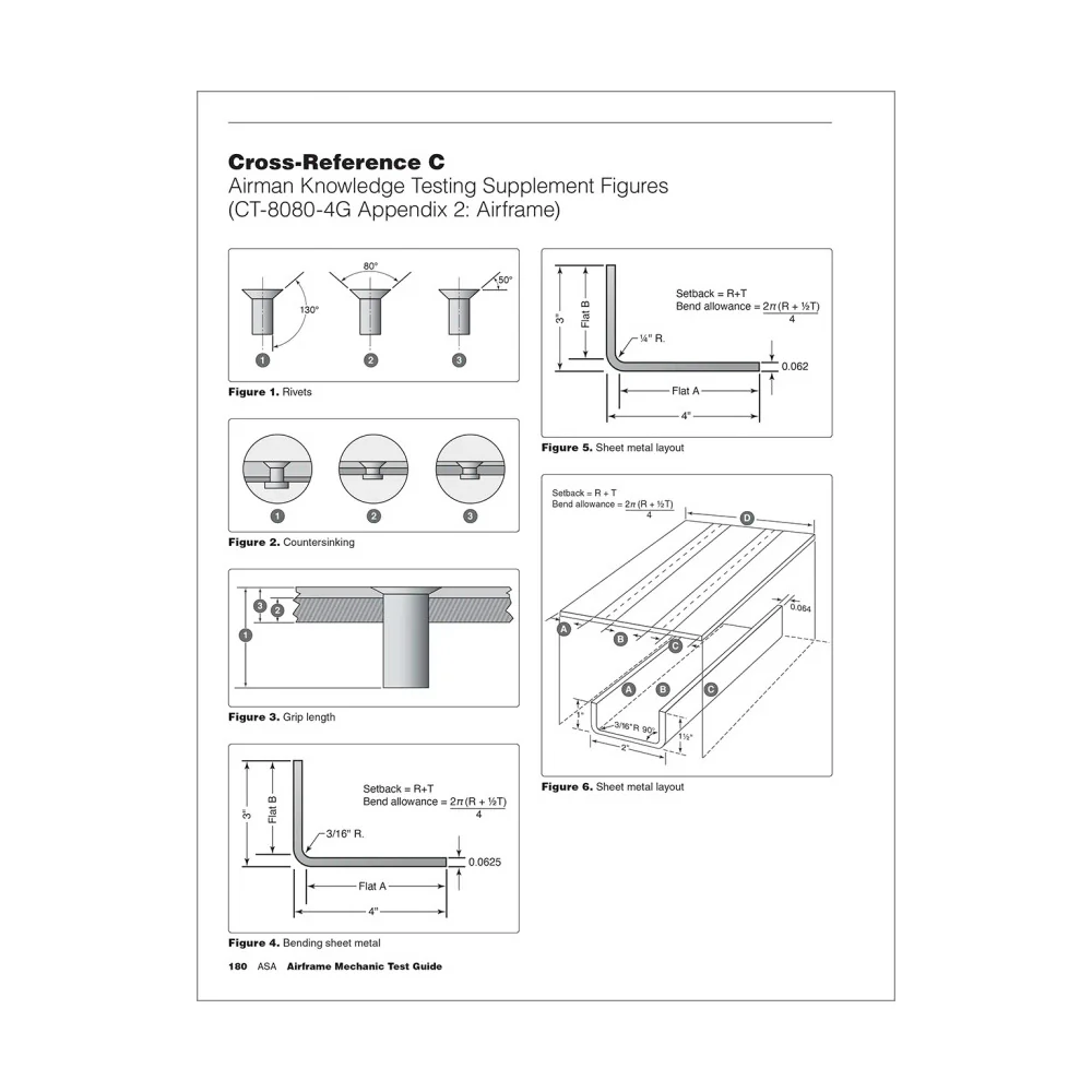 ASA 2026 Airframe Test Guide – Book Only or w/ Prepware® Software - Image 4