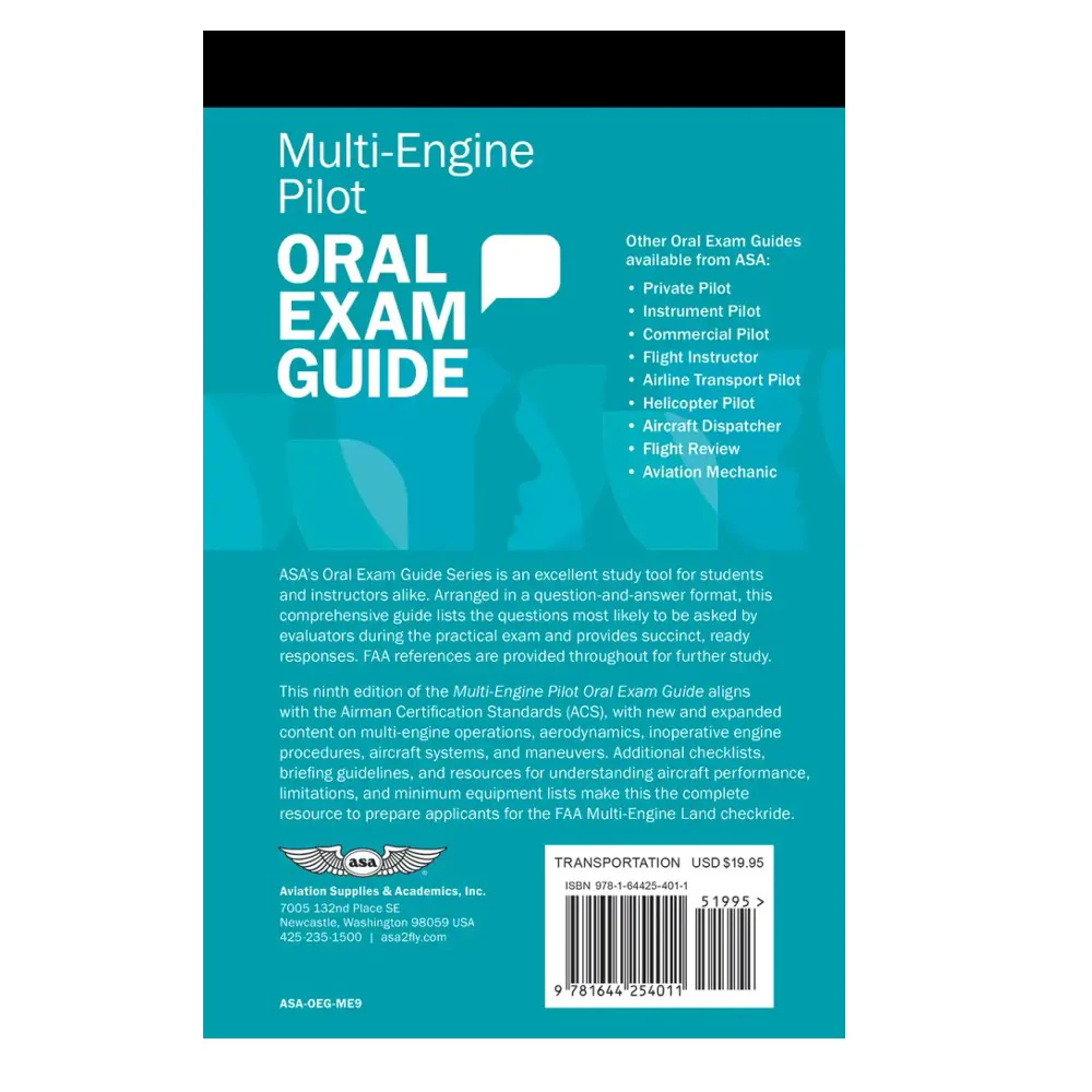 ASA - Oral Exam Guide: Multi-Engine | ASA-OEG-ME9 - Image 2