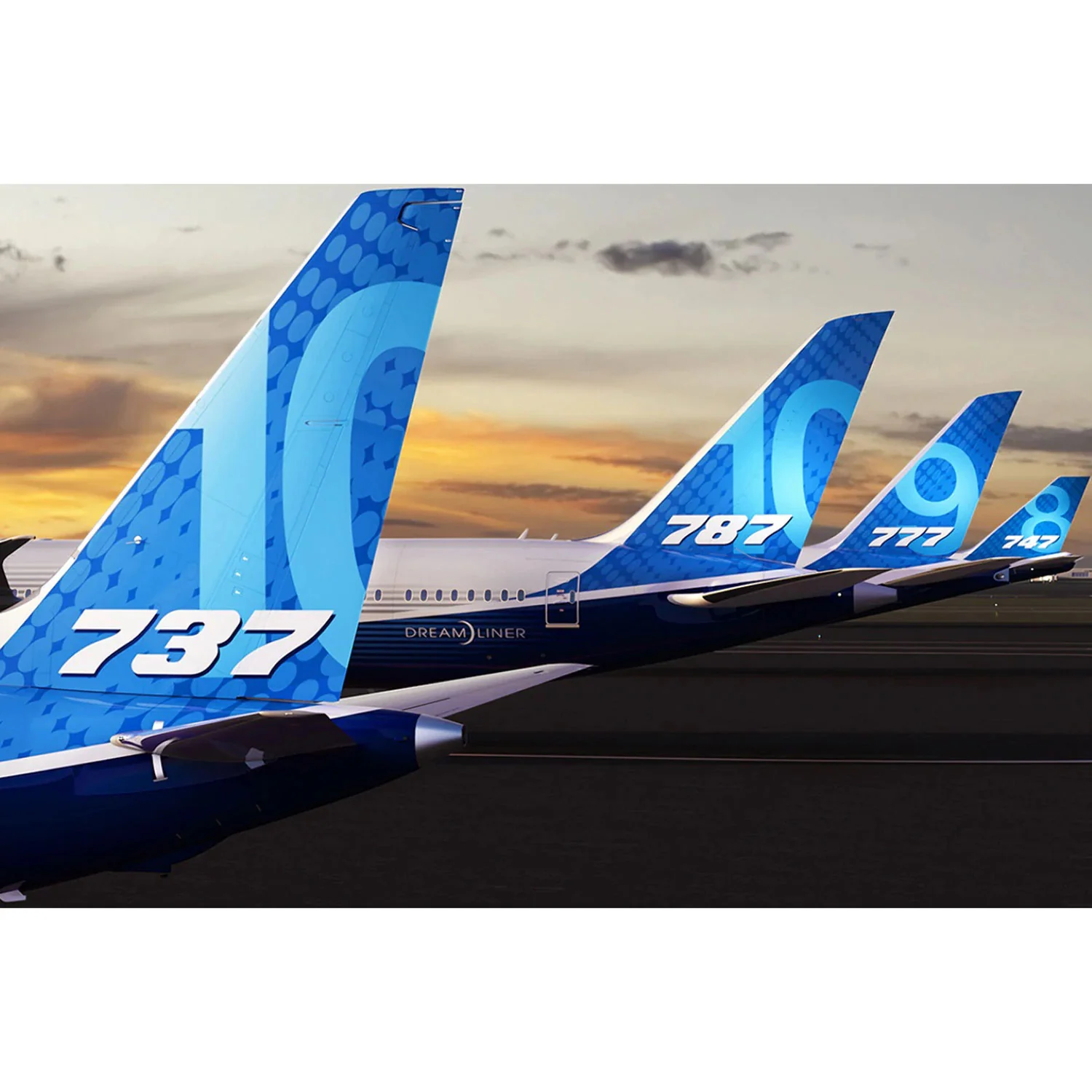 Boeing 777-9 1/144 Scale Resin Model – Aircraft Replica - Image 3