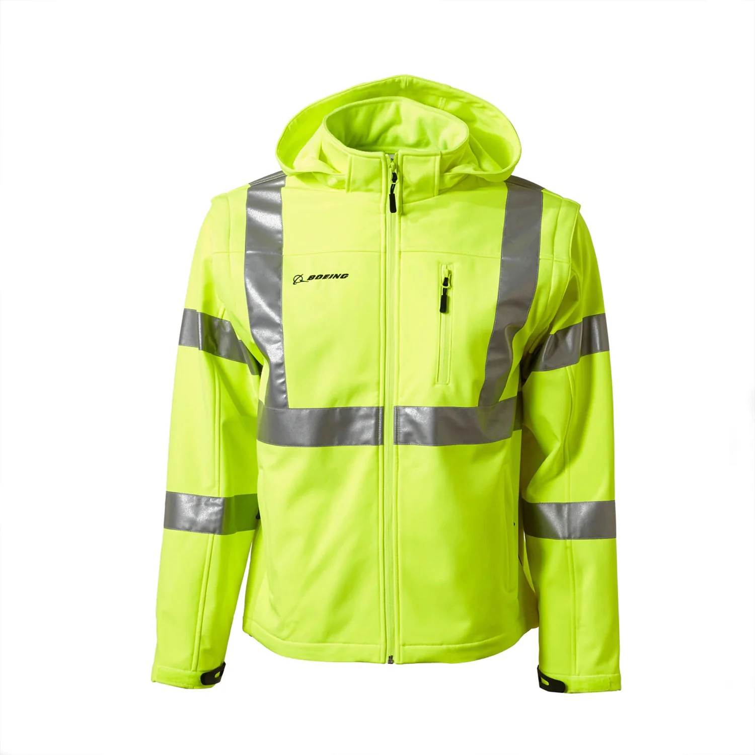 Boeing Safety Softshell Jacket – Hi-Vis Work & Aviation Outerwear