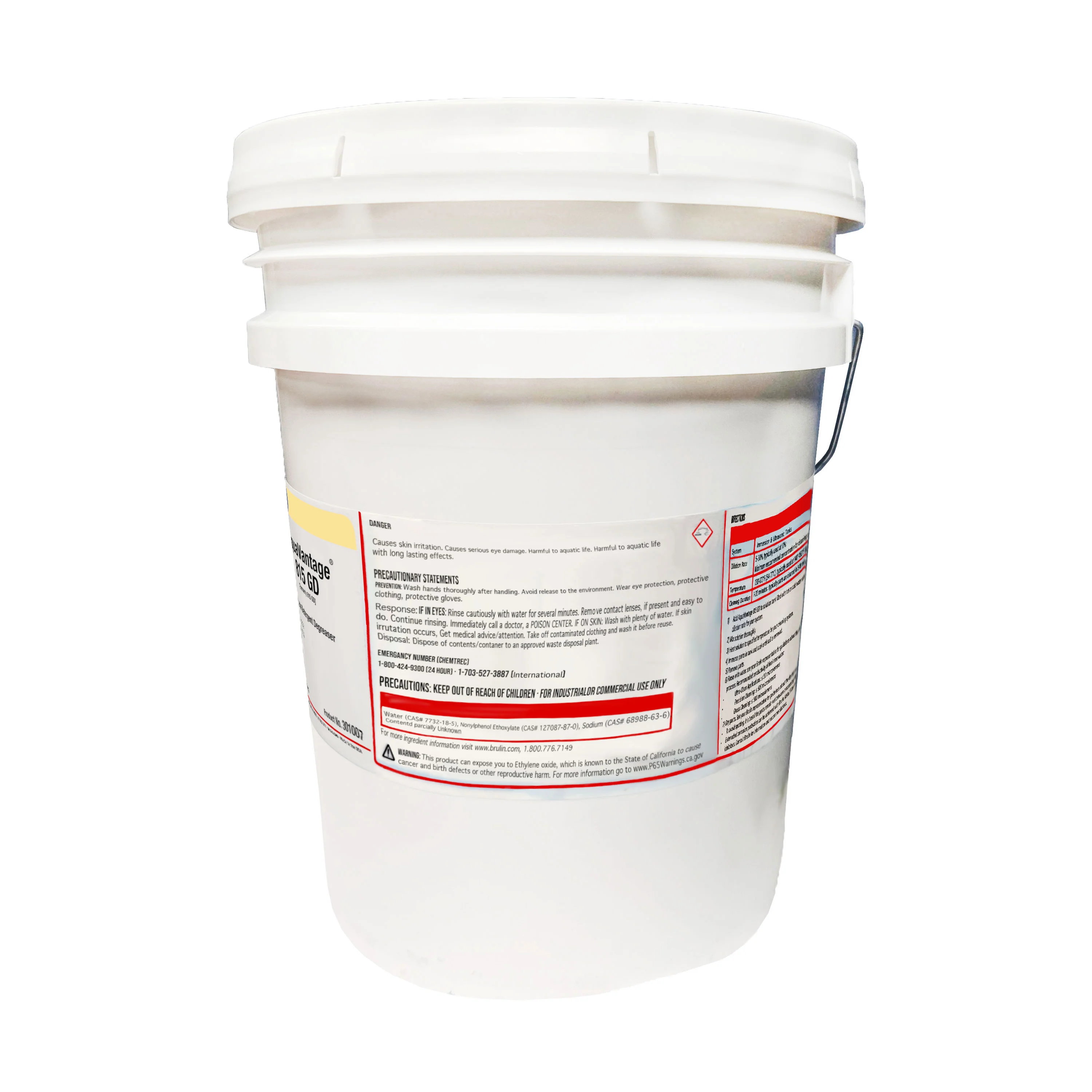 Brulin - Formula 815GD Immersion & Ultrasonic Detergent 5 Gallon Jug | AQUA815GD5GL - Image 4