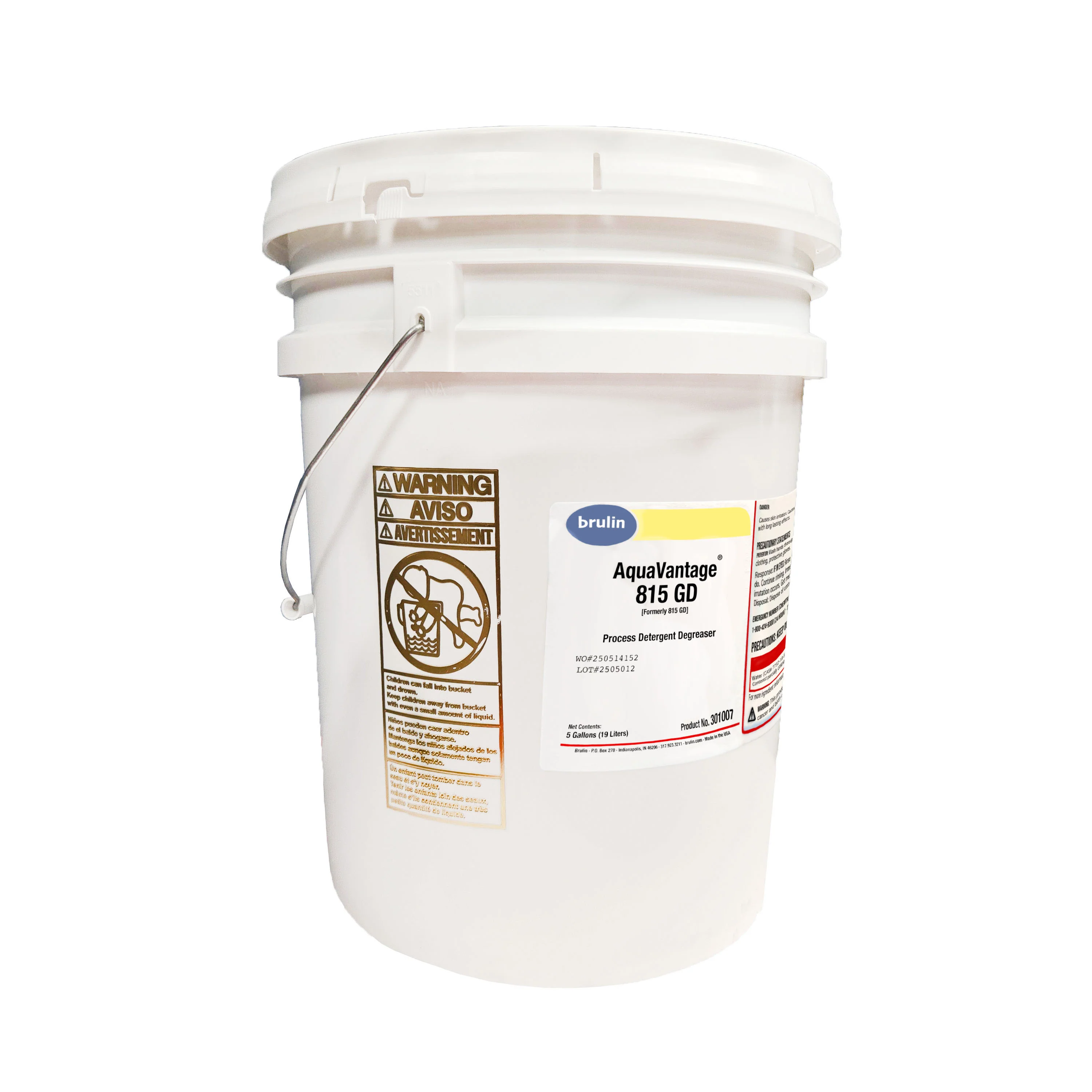 Brulin - Formula 815GD Immersion & Ultrasonic Detergent 5 Gallon Jug | AQUA815GD5GL - Image 6