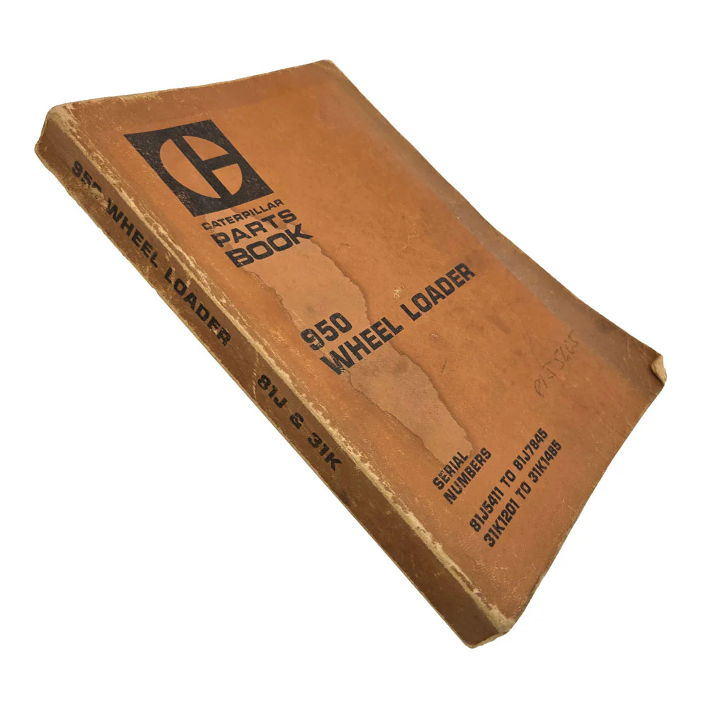 CAT 950 Wheel Loader Parts Manual 81J5411-81J7845 31K1201-31K1485