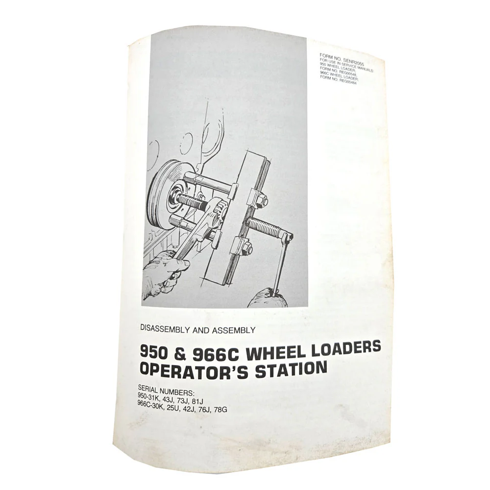 Cat Caterpillar 966C Wheel Loader Service Manual 18B 30K 76J 25U 42J 78G | REG00484 - Image 25