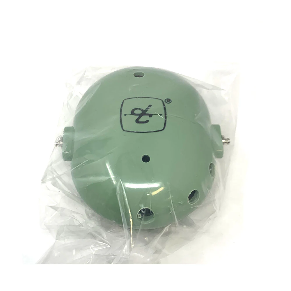 David Clark 11696P-28 Left Dome Replacement – Shallow Drilled Aluminum Dome for Aviation Headsets