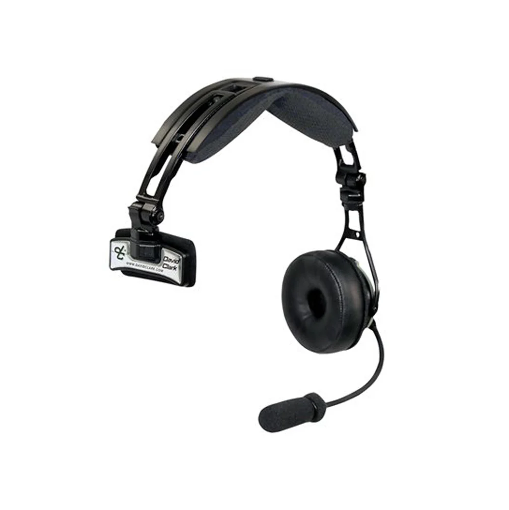 David Clark DC 8692 Pro Audio Single-Ear Headset with Noise-Canceling Mic & 4-Pin XLR Connector