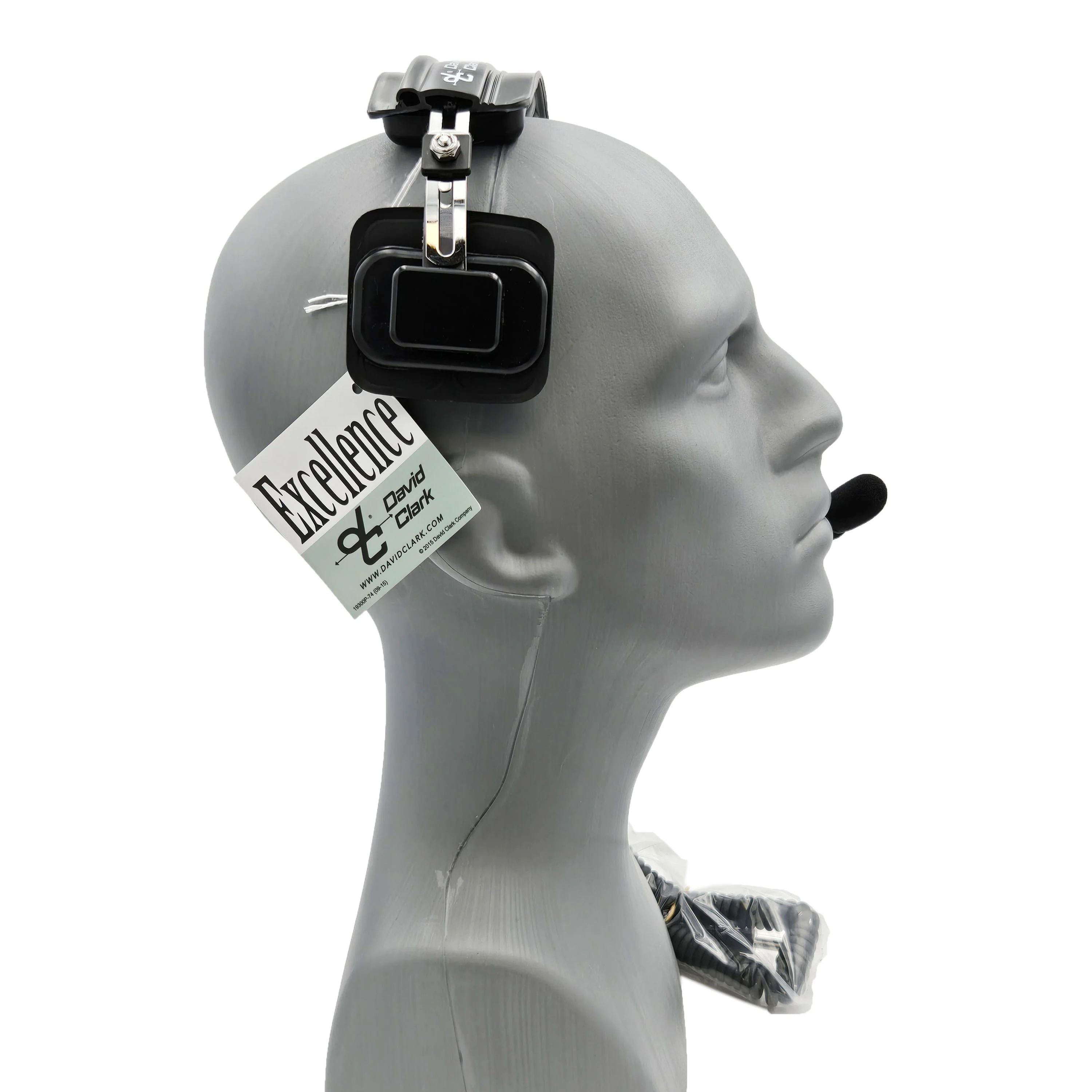 David Clark H3492 Single-Ear Ground Support Headset | 40608G-01 - Image 5