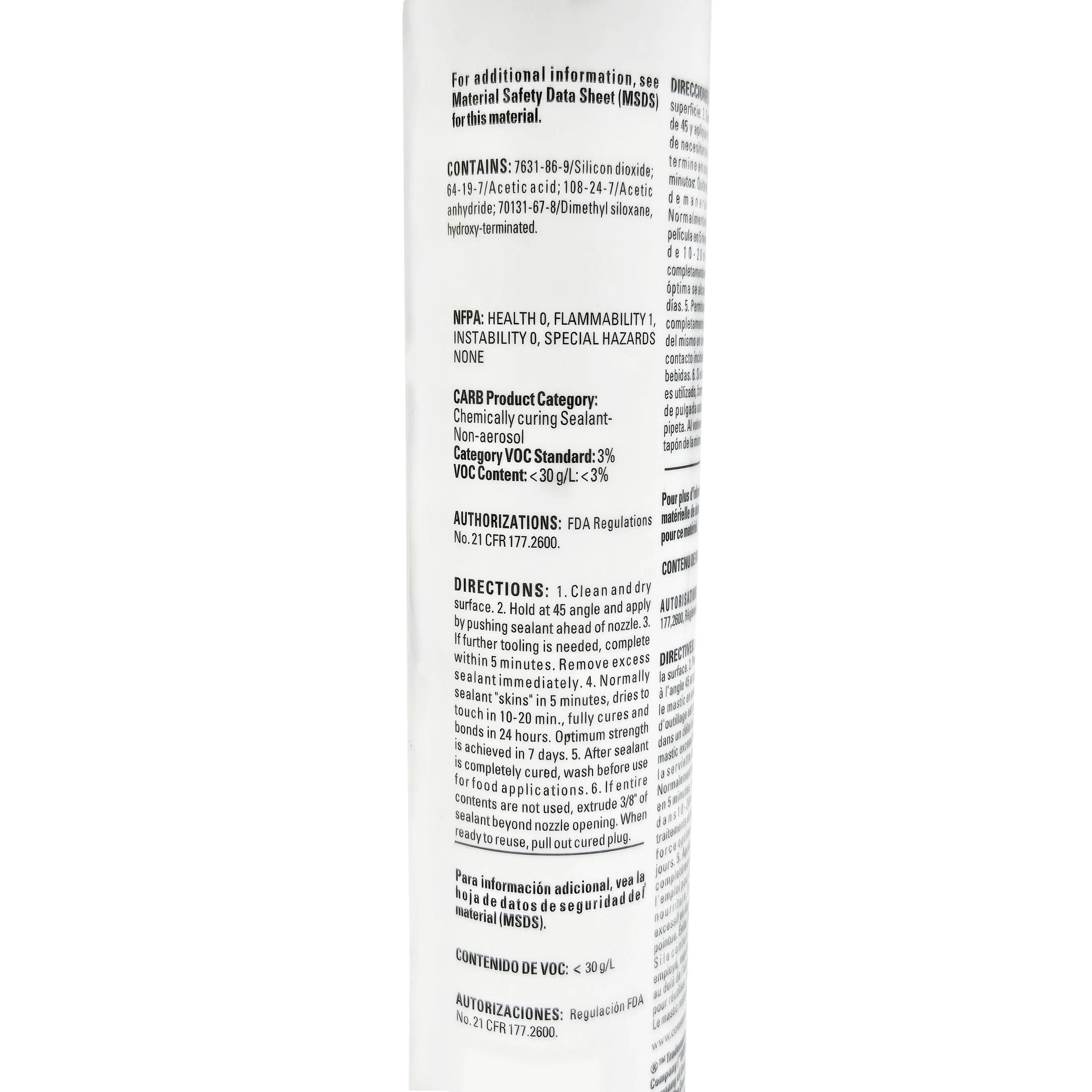 DOWSIL™ 700 Industrial Grade Silicone Sealant - Durable, Weather-Resistant Adhesive - Image 9
