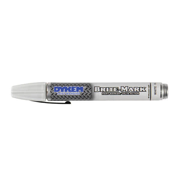 Dykem - BRITE-MARK® 40 Threaded Cap Valve Action Permanent Paint Markers - Image 10