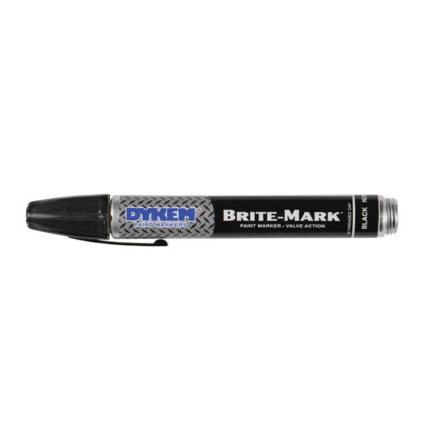 Dykem - BRITE-MARK® 40 Threaded Cap Valve Action Permanent Paint Markers - Image 4