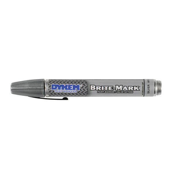 Dykem - BRITE-MARK® 40 Threaded Cap Valve Action Permanent Paint Markers - Image 9