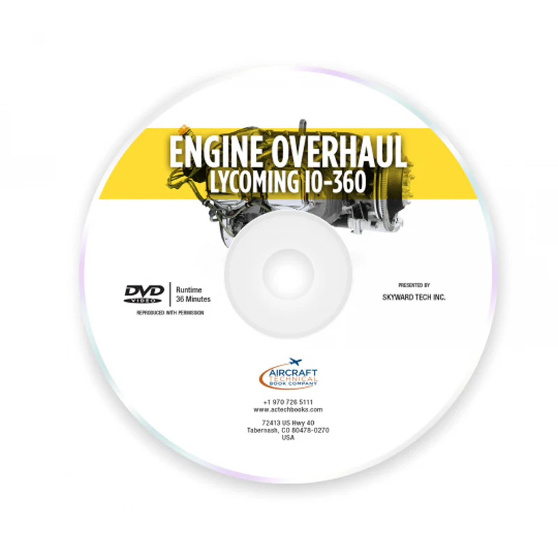 Engine Overhaul Lycoming IO-360 DVD