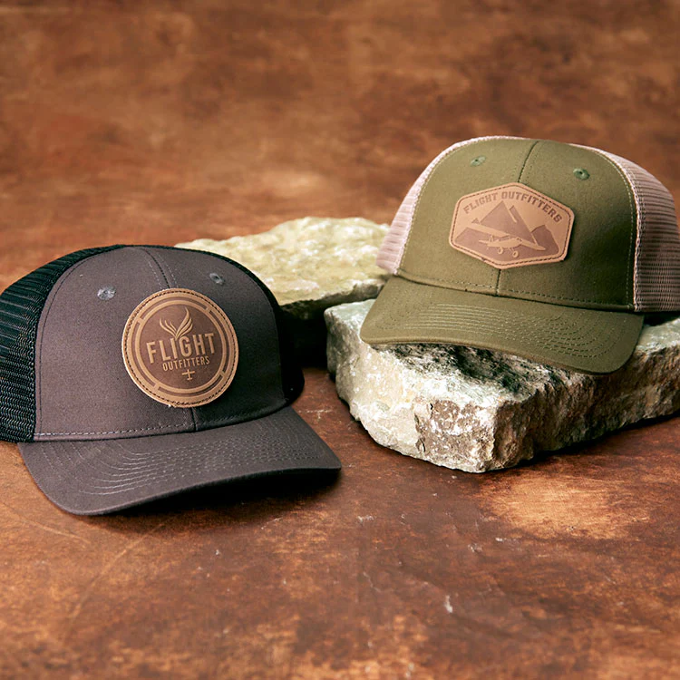 Flight Outfitters - Leather Patch Pilot Hat