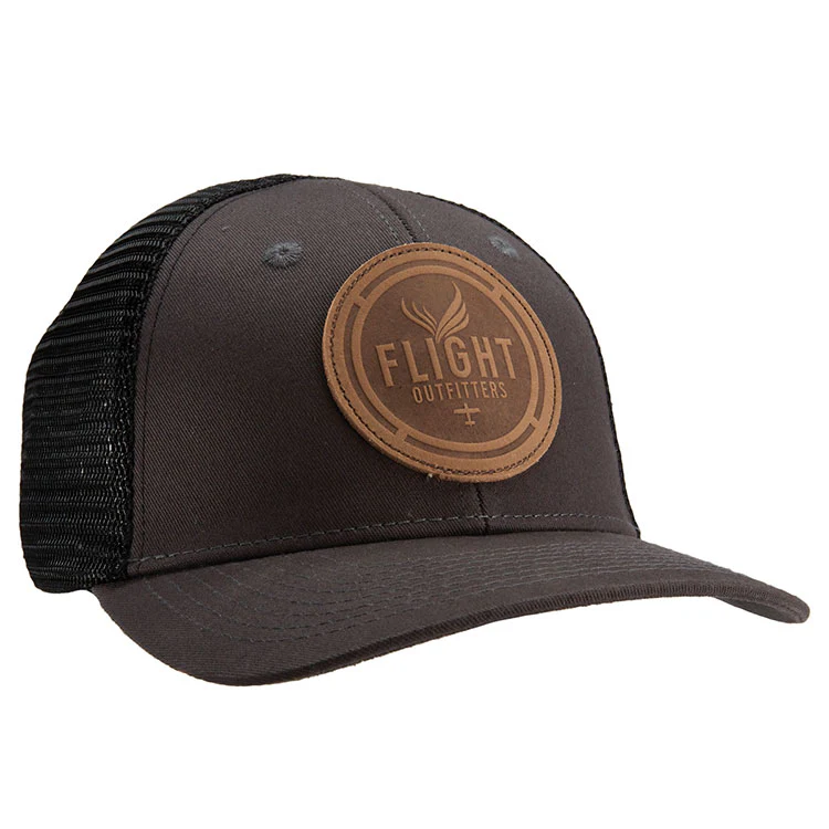 Flight Outfitters - Leather Patch Pilot Hat - Image 10