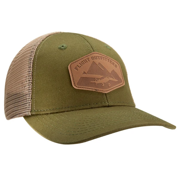 Flight Outfitters - Leather Patch Pilot Hat - Image 7
