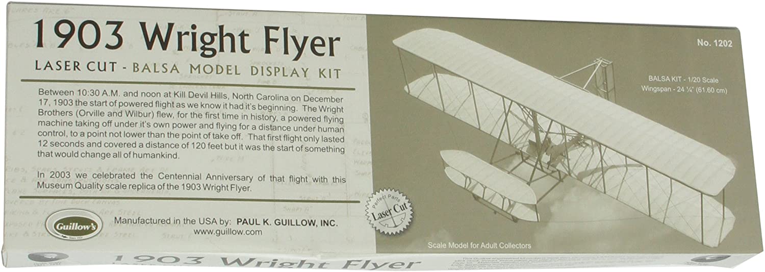 Guillow - 1903 Wright Flyer Model Kit - Image 2