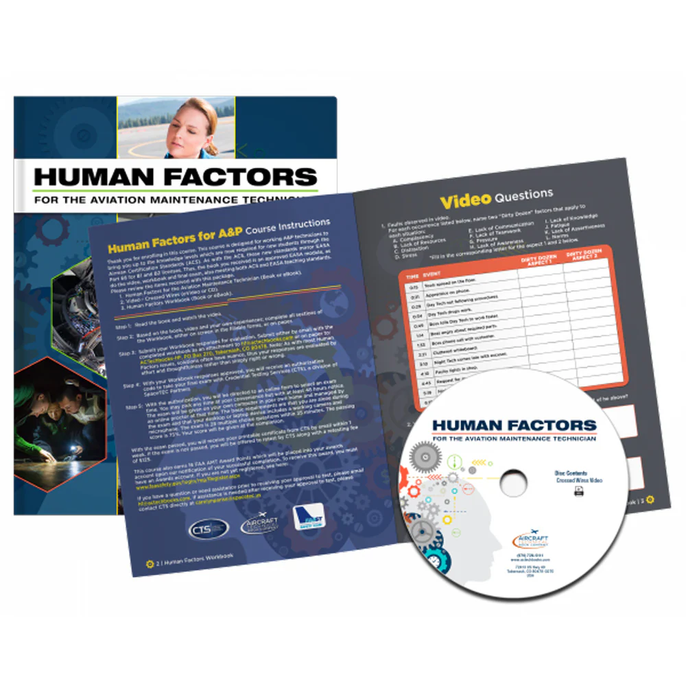 Human Factors Course and Certification - Book