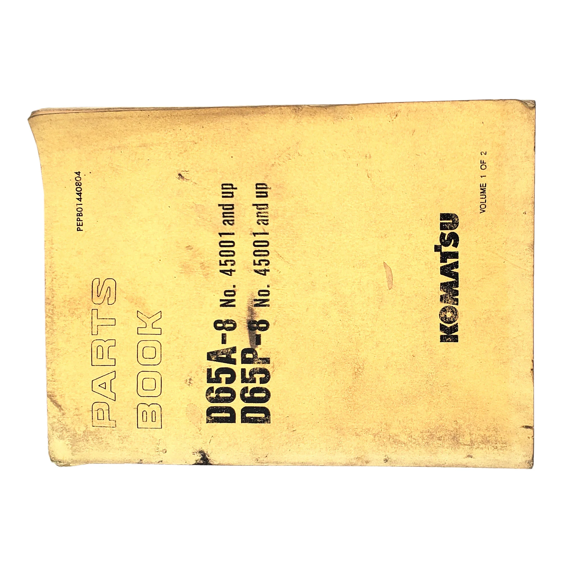 Komatsu Parts Book PEPB01440804 (Set Of 2) 45001-Up - Image 2