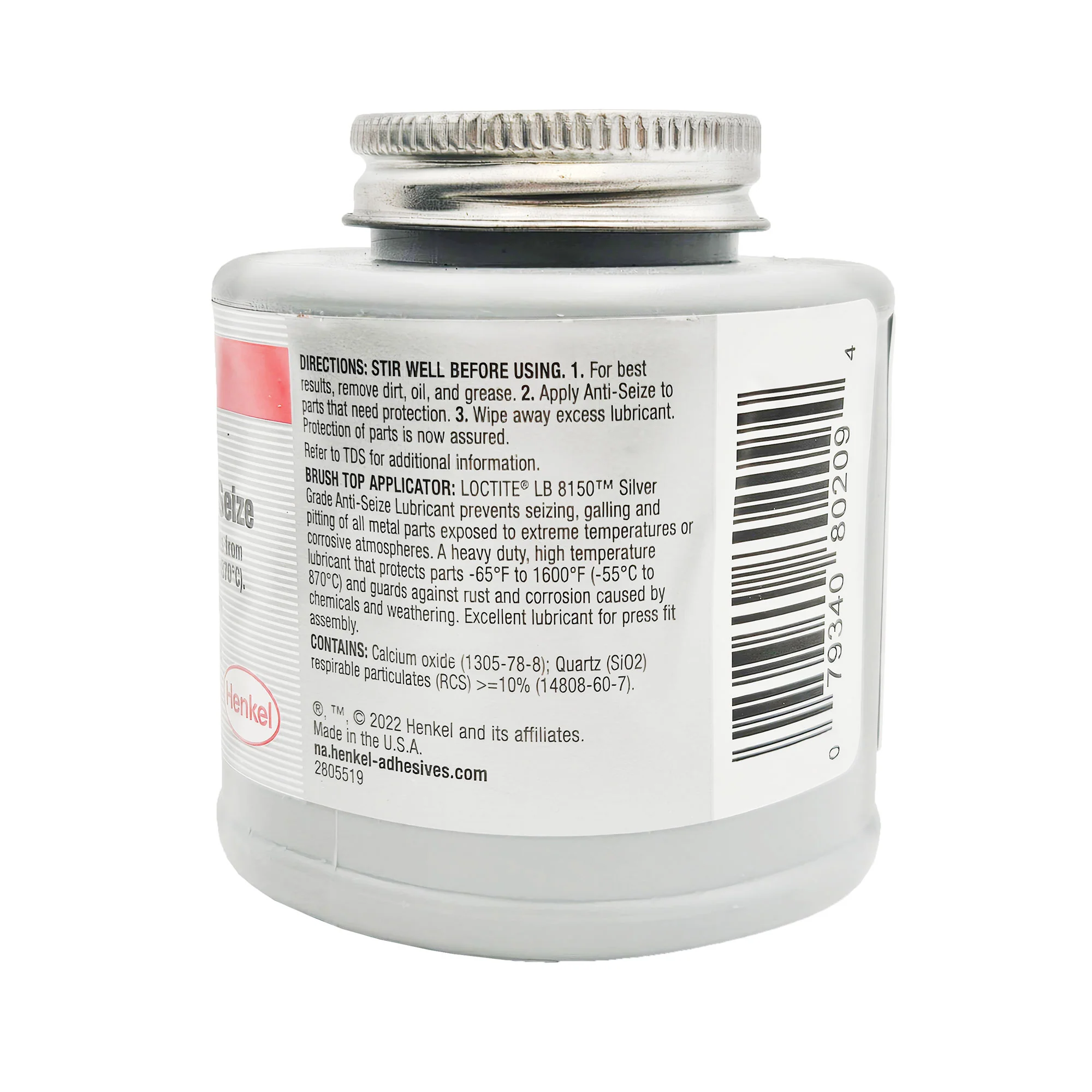 Loctite - Silver Grade Anti-Seize Compound - 4oz | 80209 - Image 3