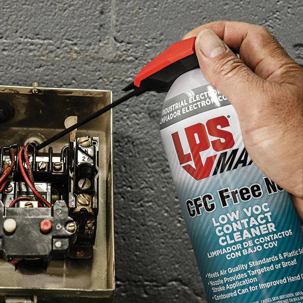 LPS® MAX CFC Free NU Low VOC Contact Cleaner, 16 oz - Image 2