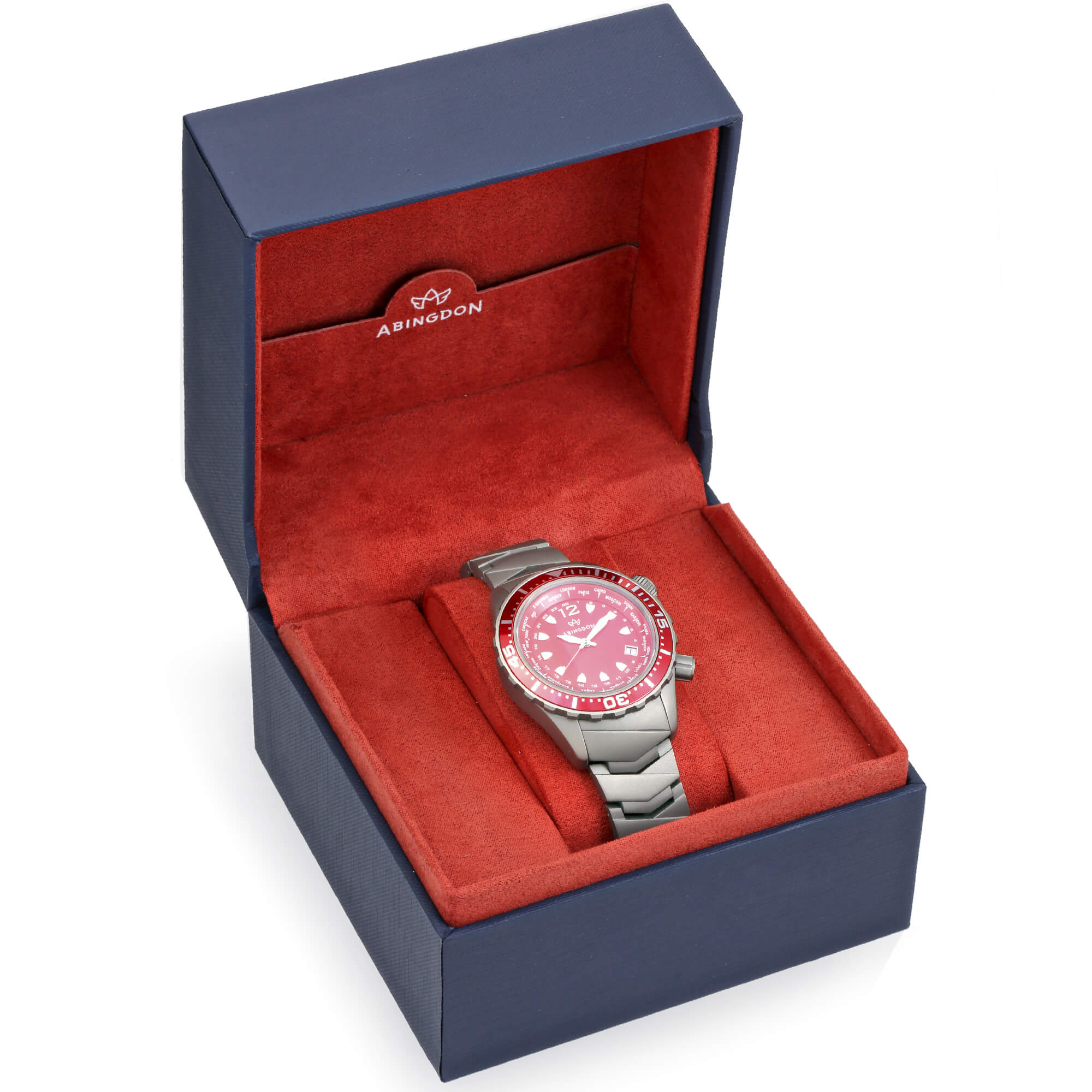 Marina Women's Dive Watch – Automatic Titanium, 660ft WR, World Timer - Image 26