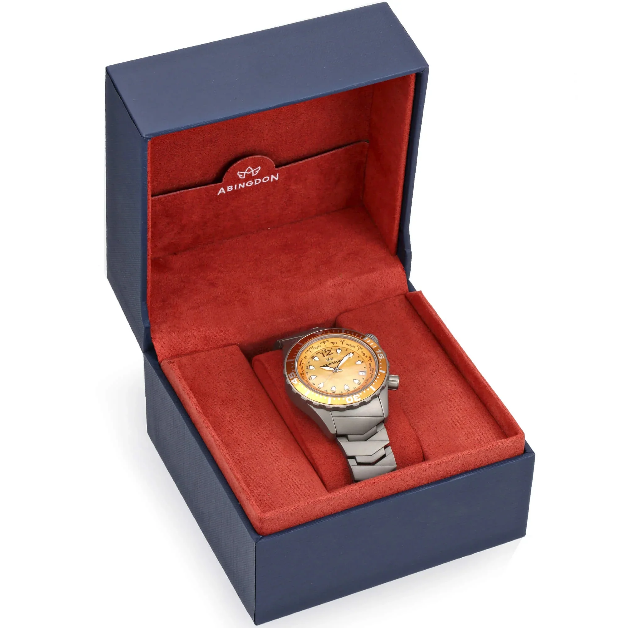 Marina Women's Dive Watch – Automatic Titanium, 660ft WR, World Timer - Image 27
