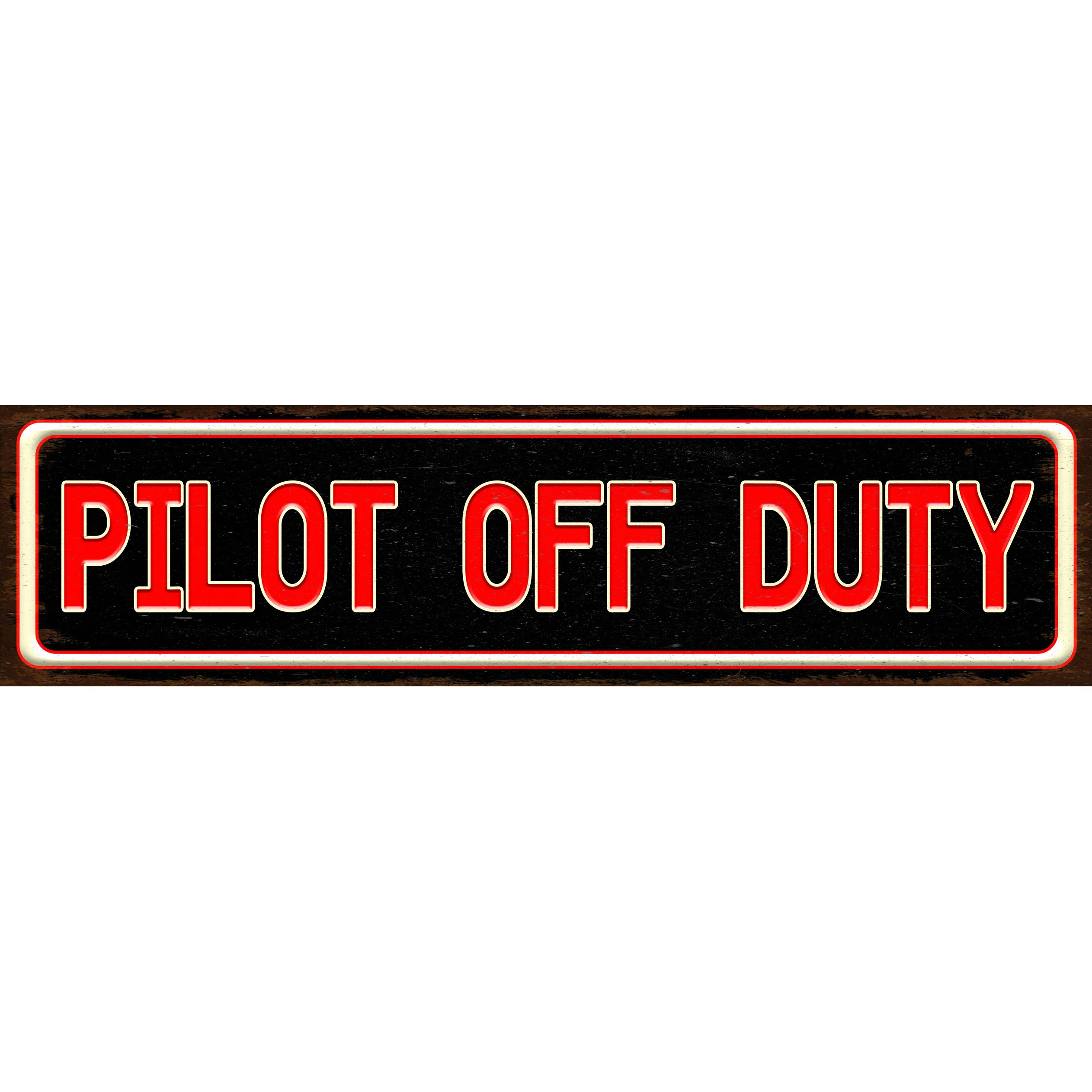 Pilot Off Duty Sign - Image 2