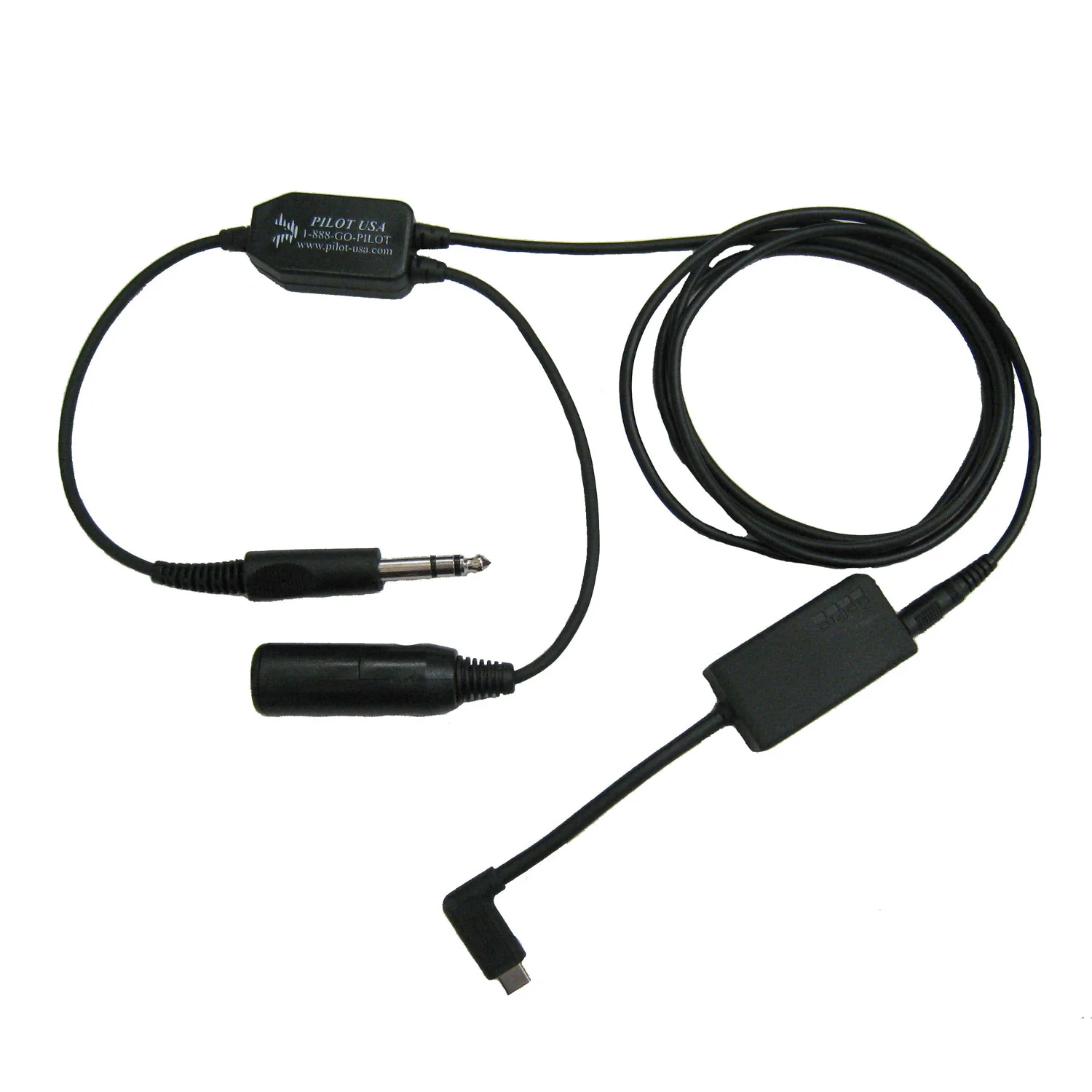 Pilot USA PA-80S/HERO5 GoPro HERO Audio Recorder Adapter for GA Headsets