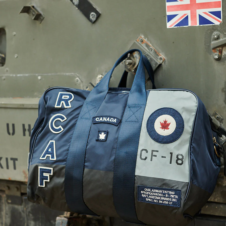 Red Canoe - RCAF Small Kit Bag - Navy - Image 2