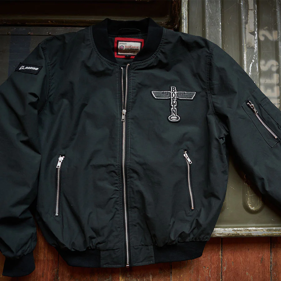 Red Canoe - Women's Boeing Flight Jacket - Image 2