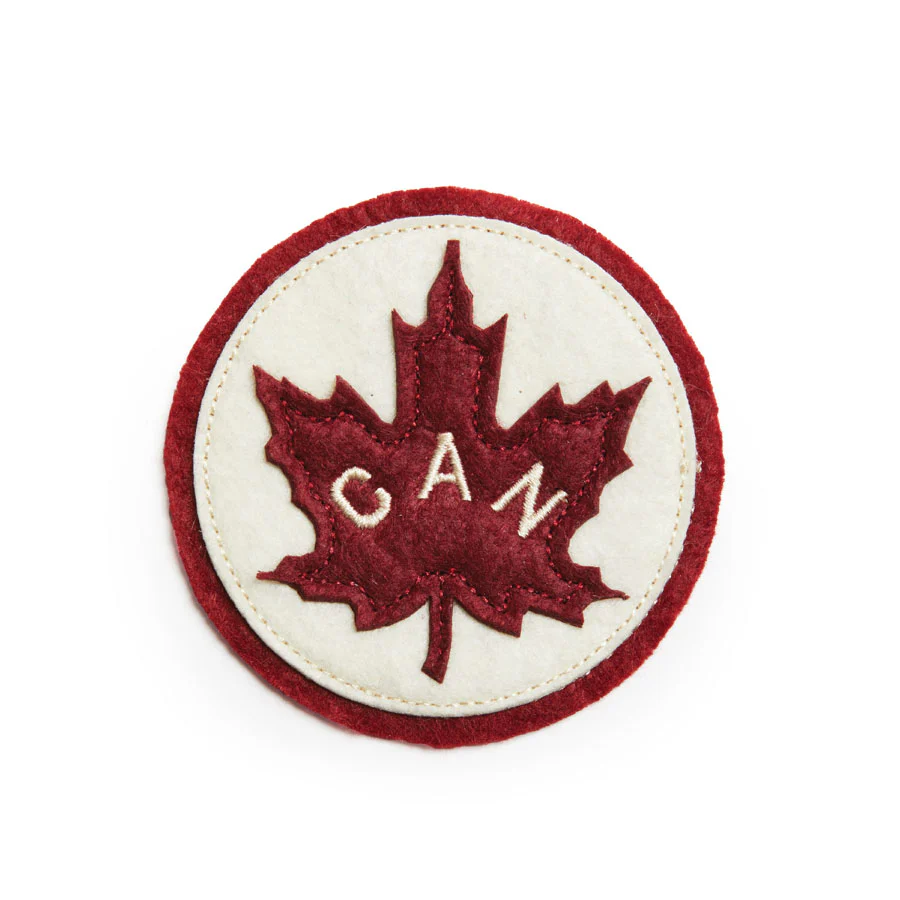 Red Canoe - Woven Patch Canada