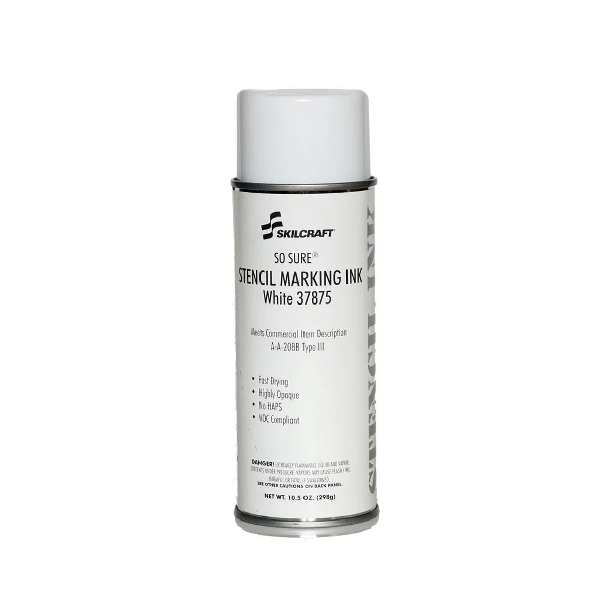 So‑Sure® A‑A‑208 Stencil Marking Ink – 10.5oz Black or White, Each/Case - Image 2