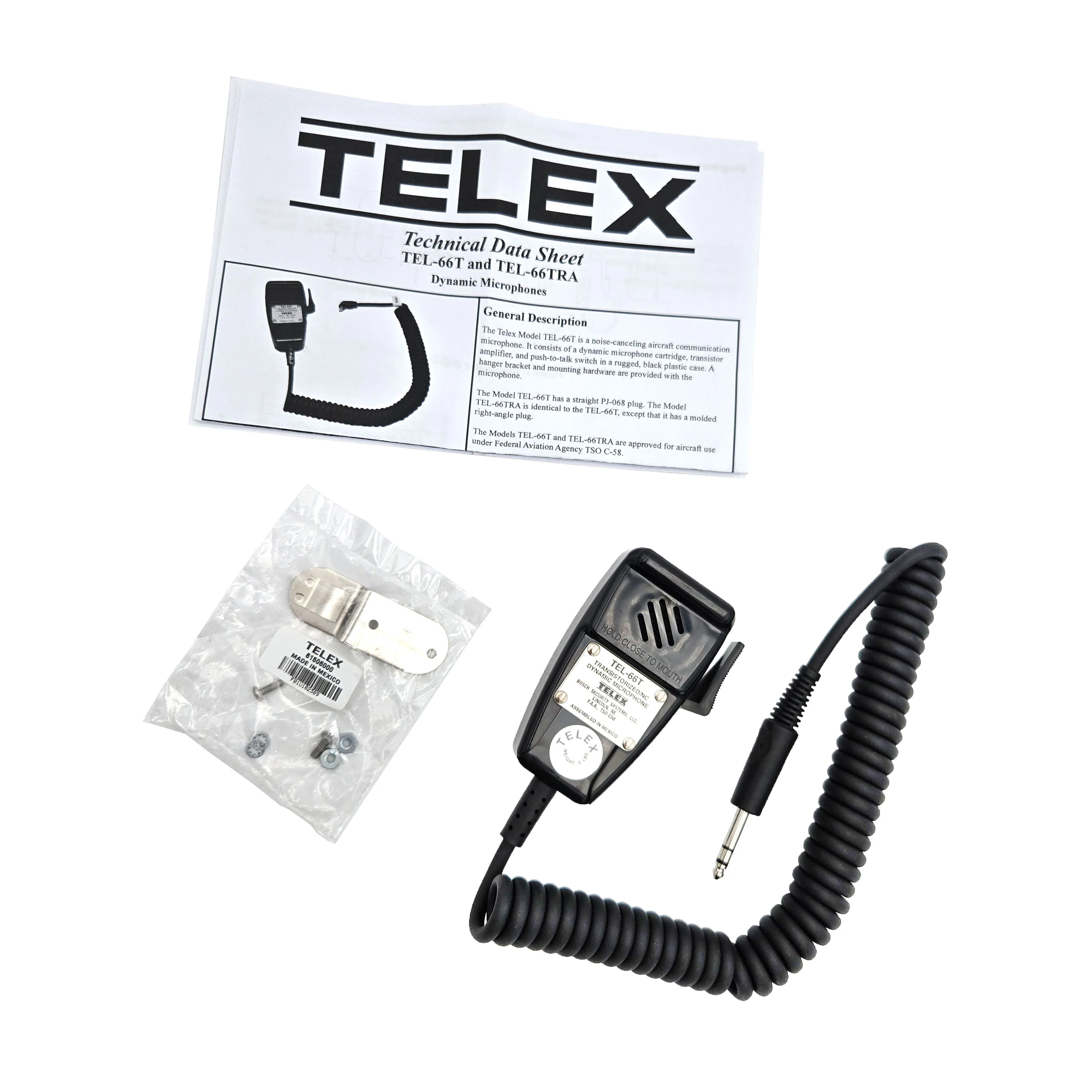 Telex - 66T Handheld Microphone | 60837-001 - Image 3