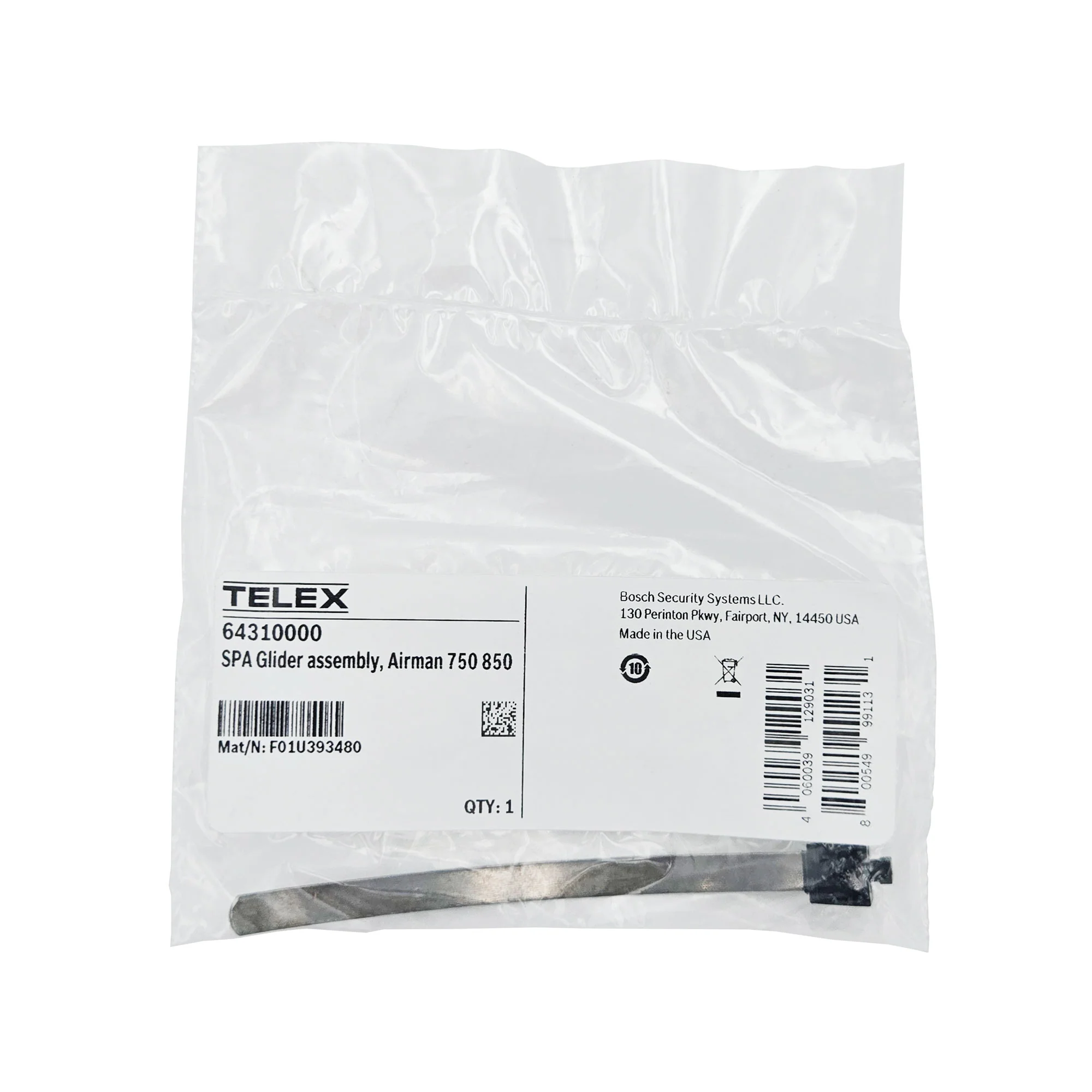 Telex - Glider Assembly | 64310-000