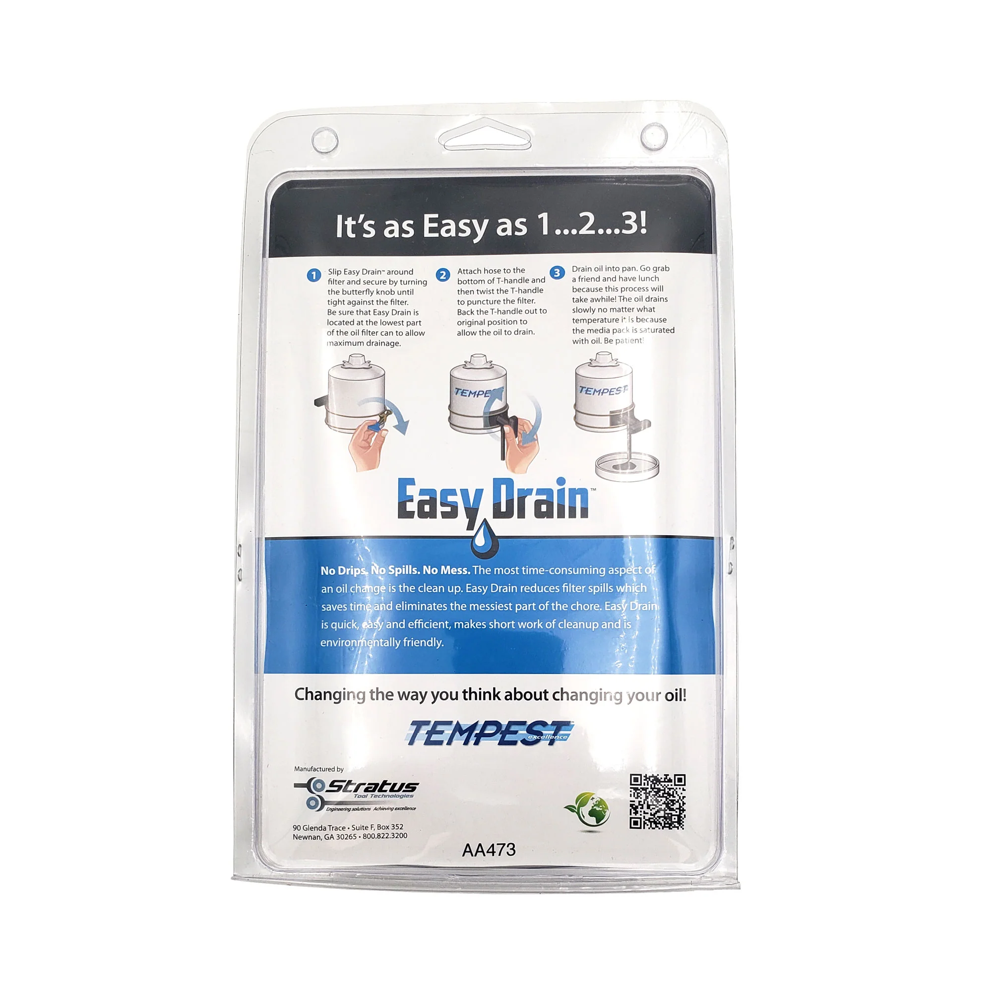 Tempest - Oil Filter Easy Drain | AA473 - Image 2