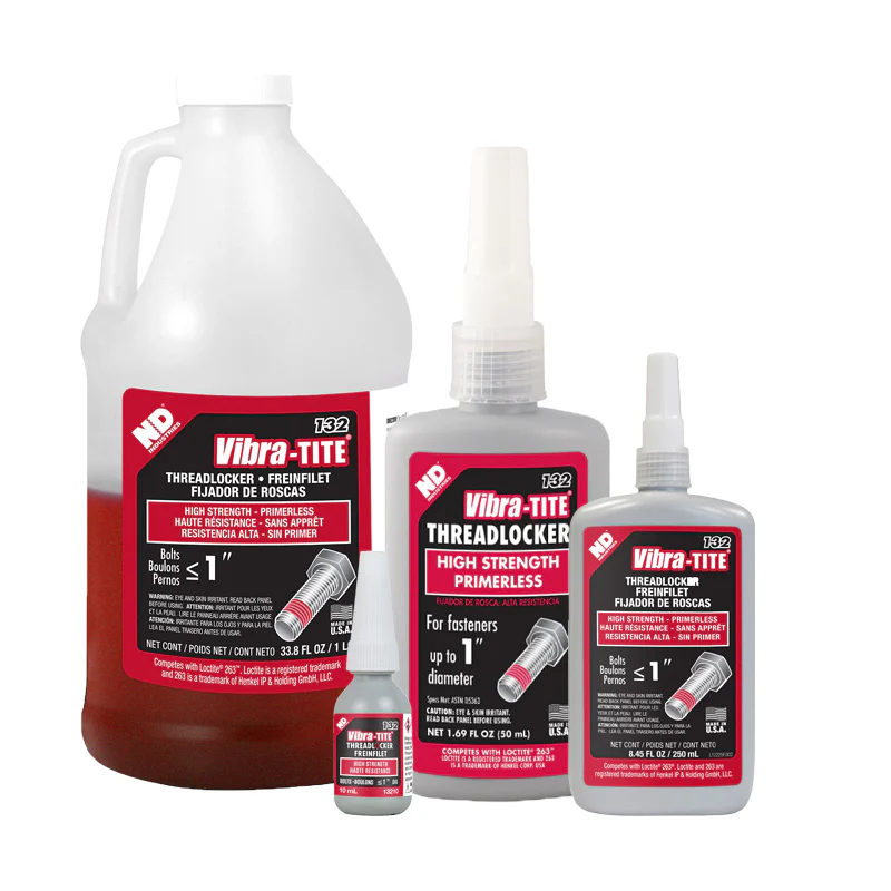 Vibra-Tite - 132 High Strength Primerless Threadlocker