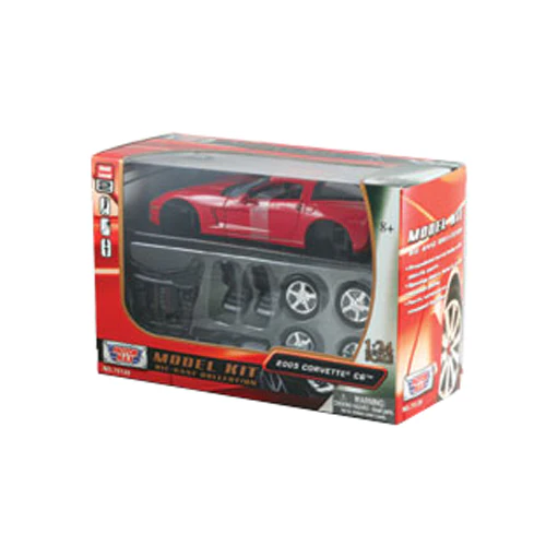 WowToyz® - 2005 Corvette C6 1:24 Scale Model Kit - Image 2