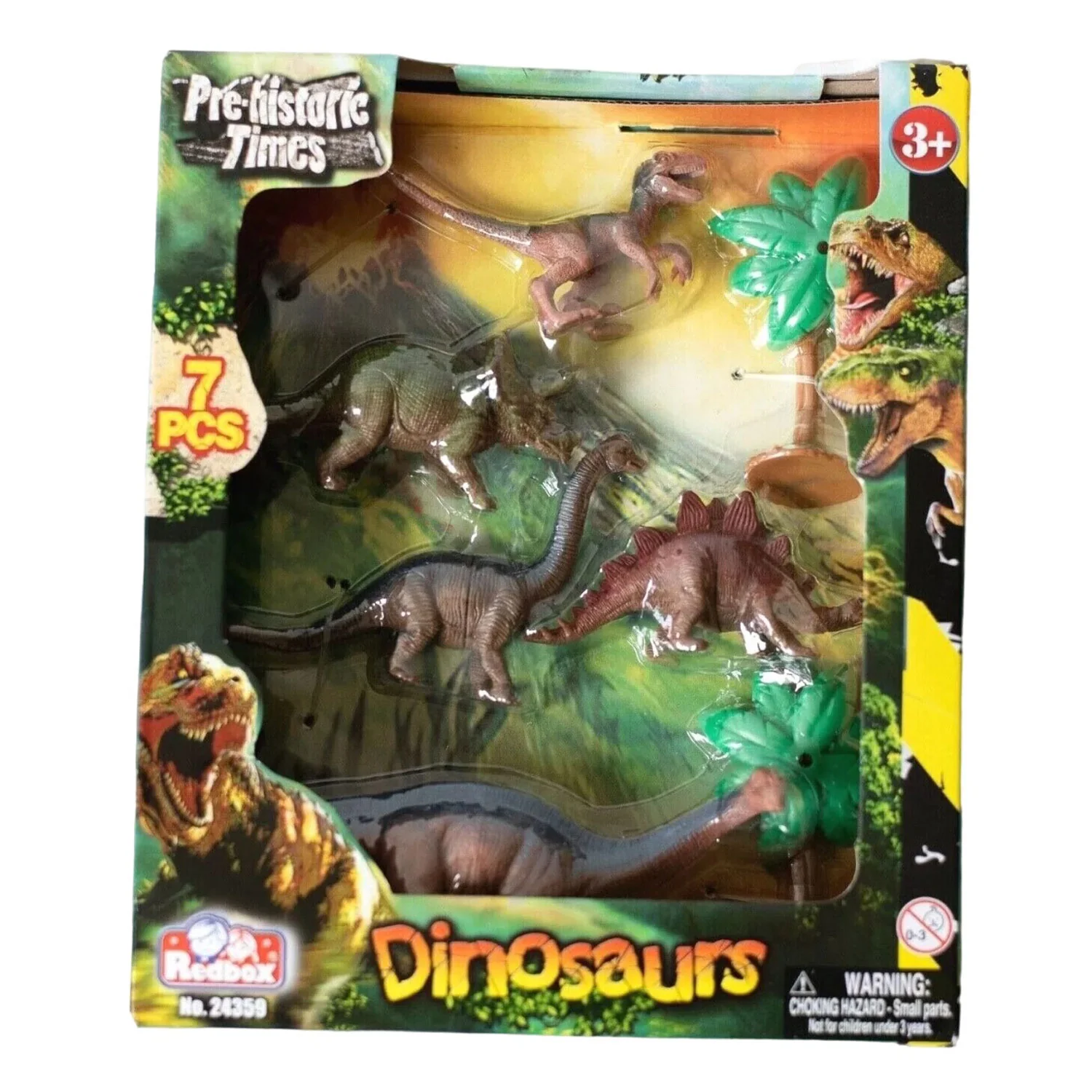 WowToyz® - Dinosaur Playset 7pc - Image 2