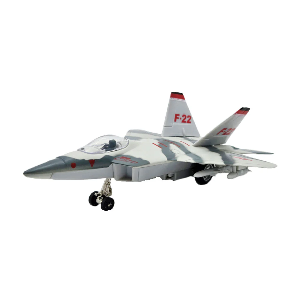 WowToyz® - F-22® Raptor® Jumbo Die Cast Pullback-Color May Vary - Image 2