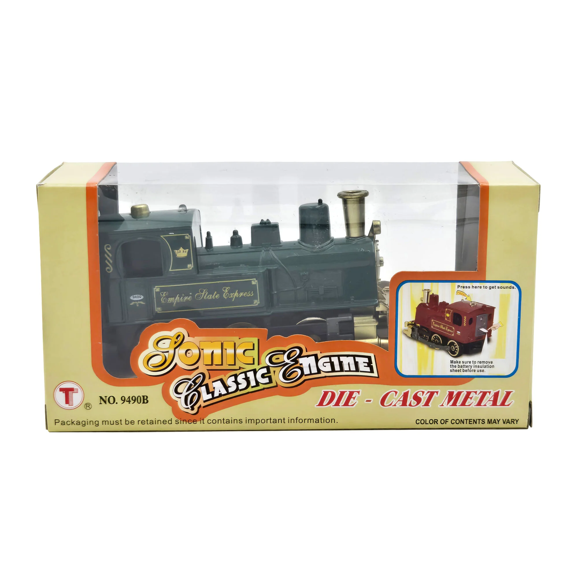 WowToyz® - Lights & Sounds Classic Engine Pullback