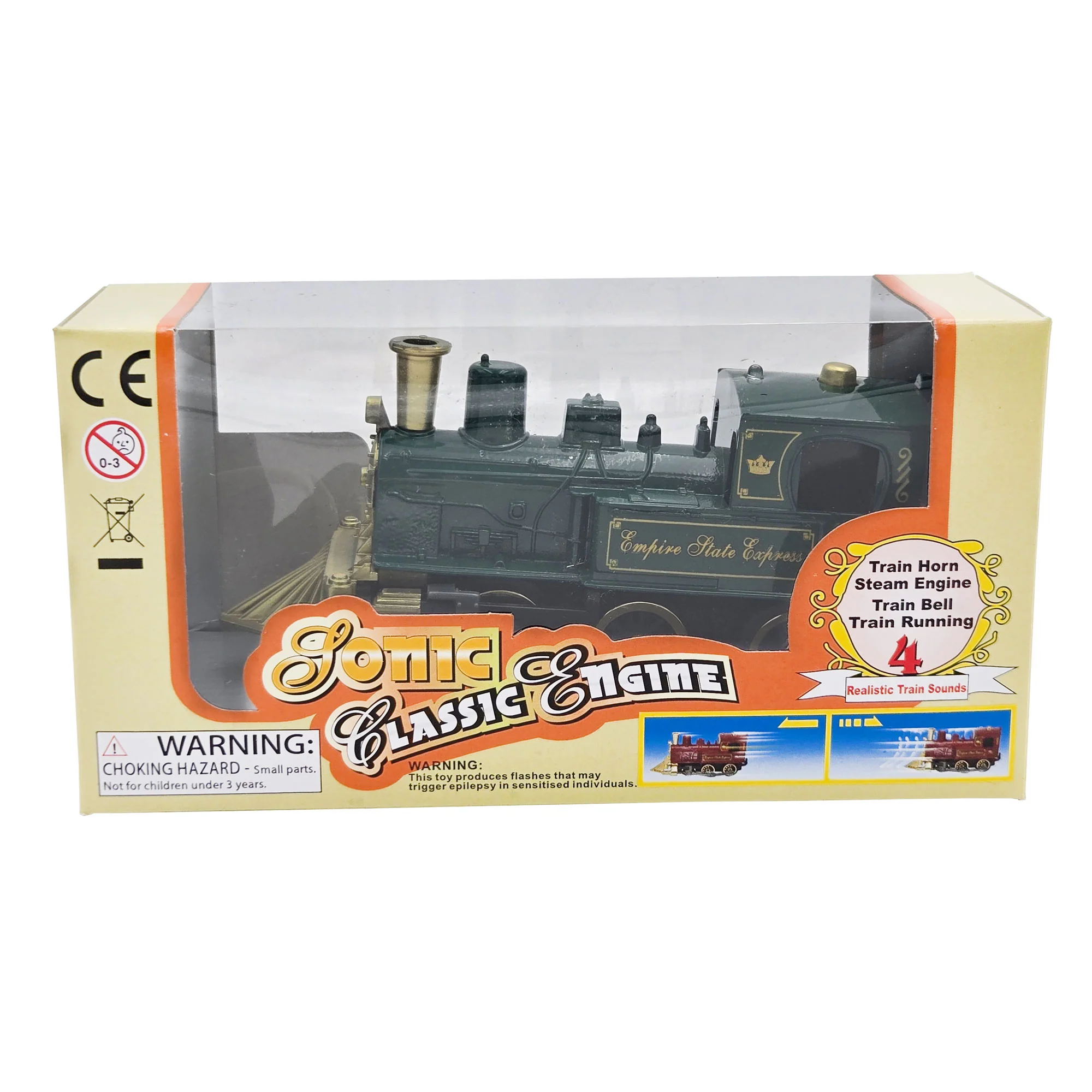 WowToyz® - Lights & Sounds Classic Engine Pullback - Image 3