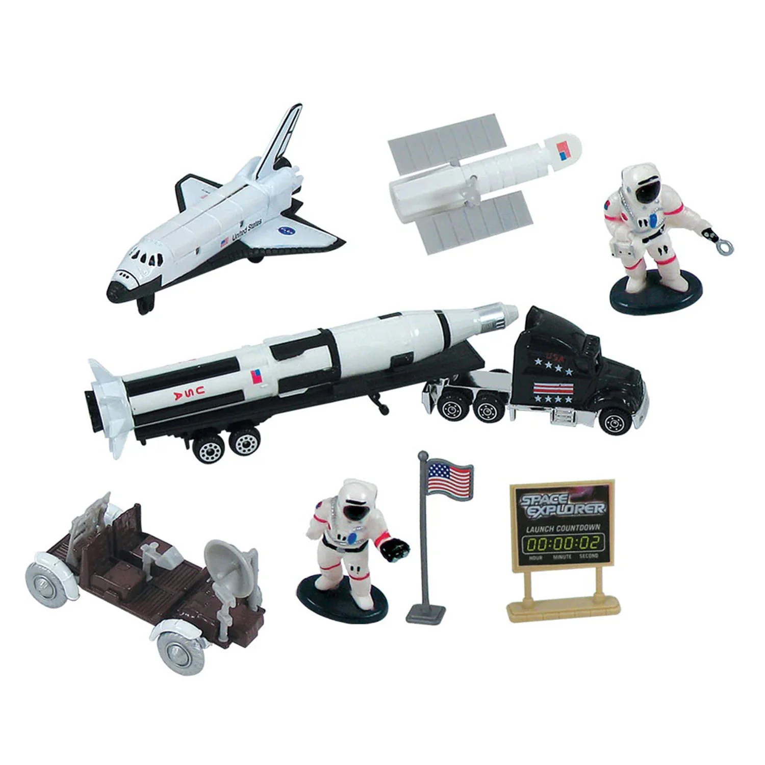 WowToyz® - Space Explorer™ Space Orbiter Backpack Playset -10pc - Image 4