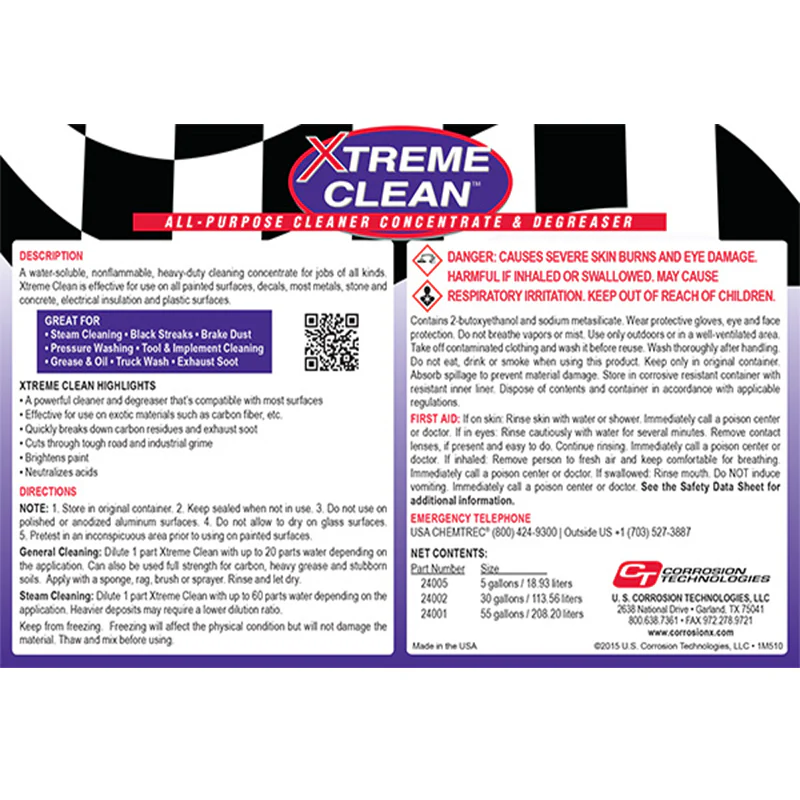 Xtreme Clean - General Purpose Cleaner / Degreaser - Image 6